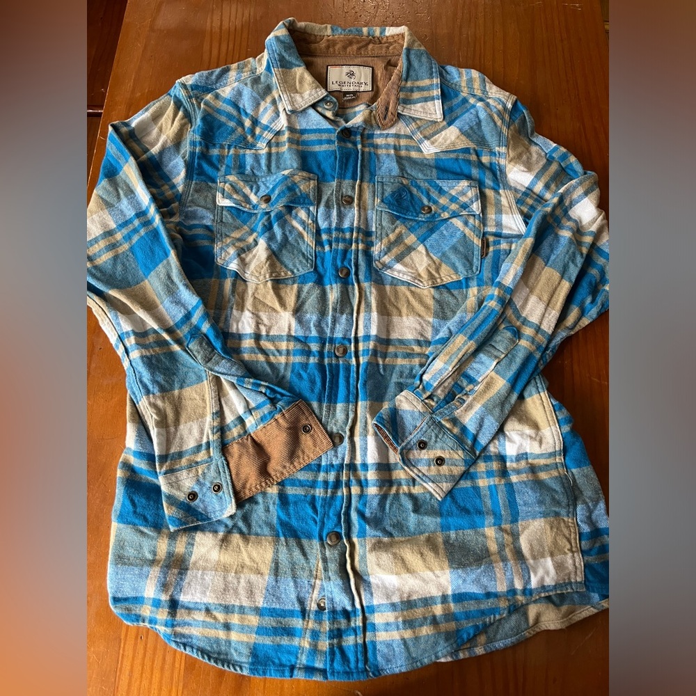 Legendary whitetails men’s medium flannel
